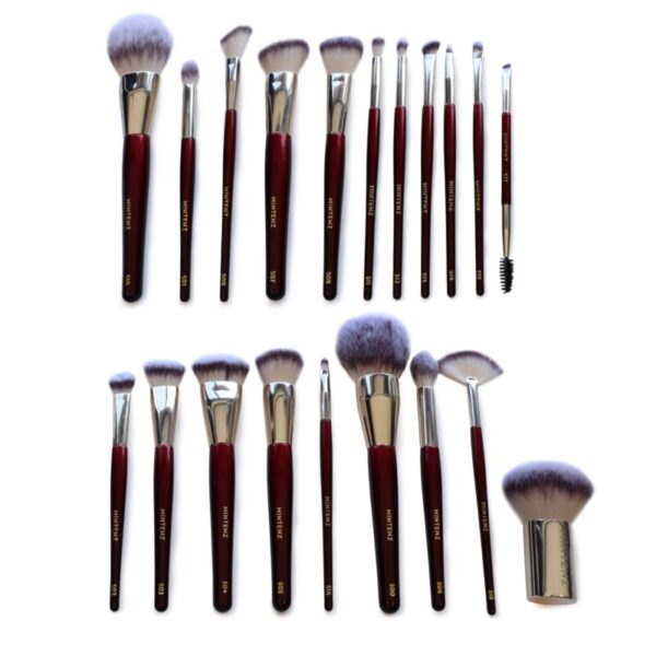 Burgundy Red Brushset – C