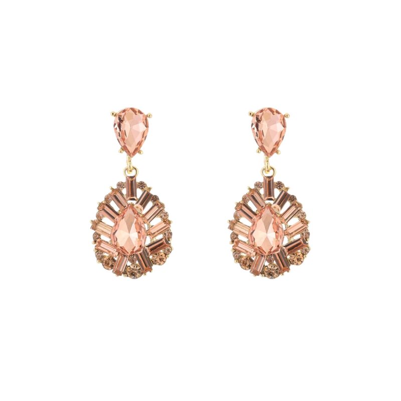 Crystal Bay earrings rose