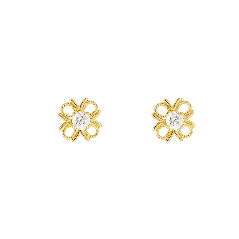 Livia earrings goud wit