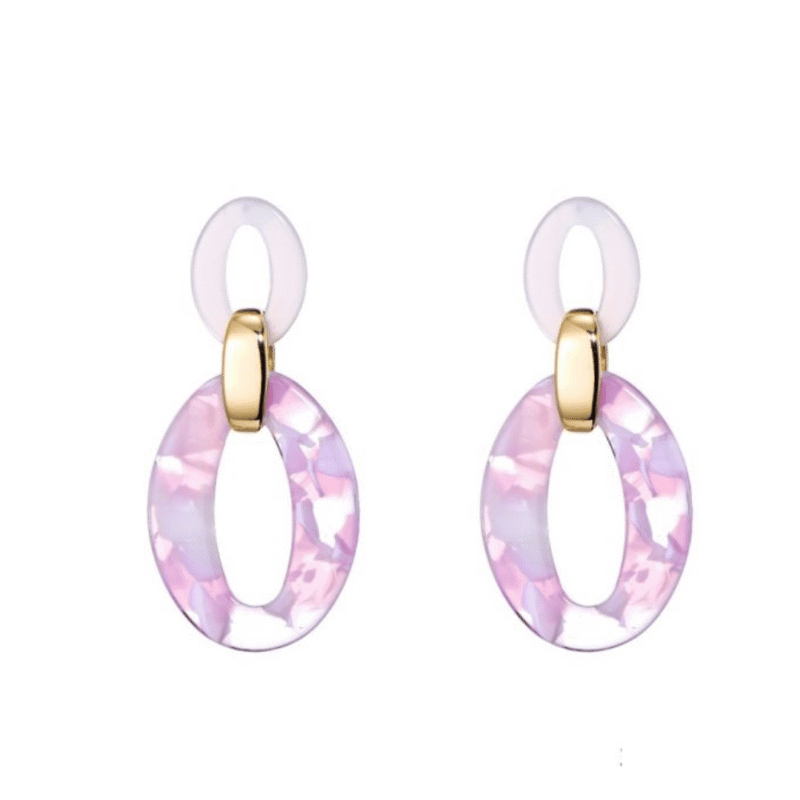 Pink Quartz earrings