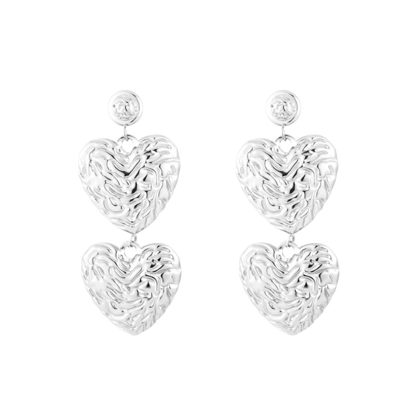 Romance earrings zilver