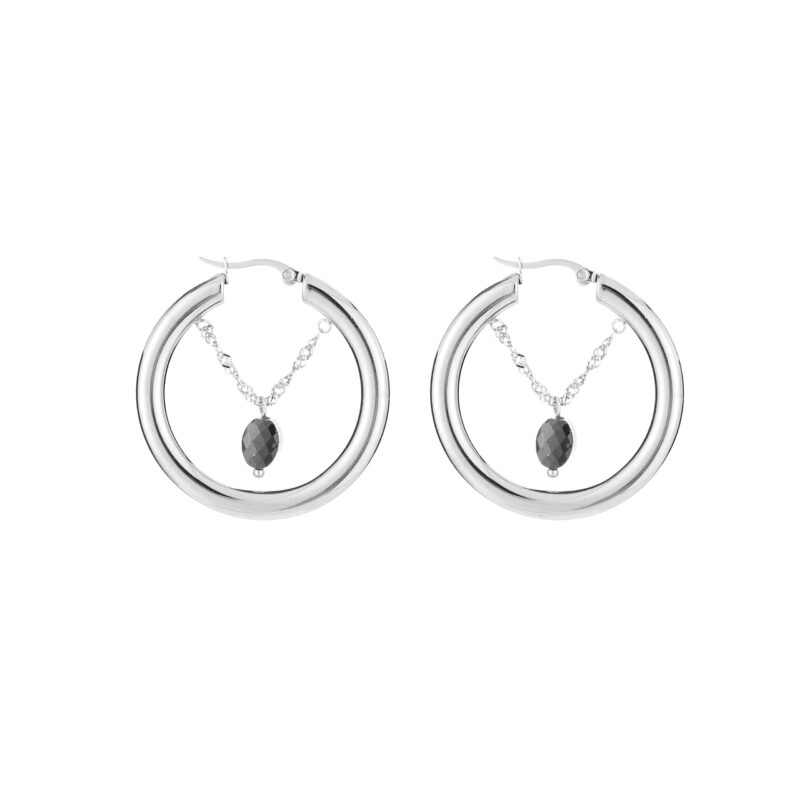 Yuna earrings zilver