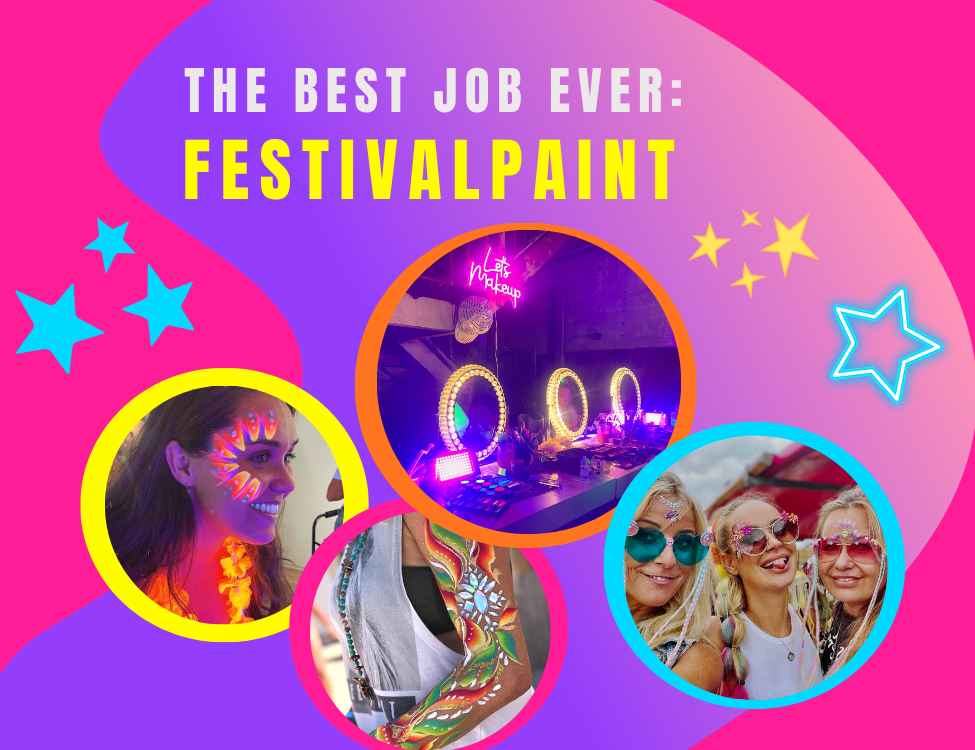 festival paint, festival make-up